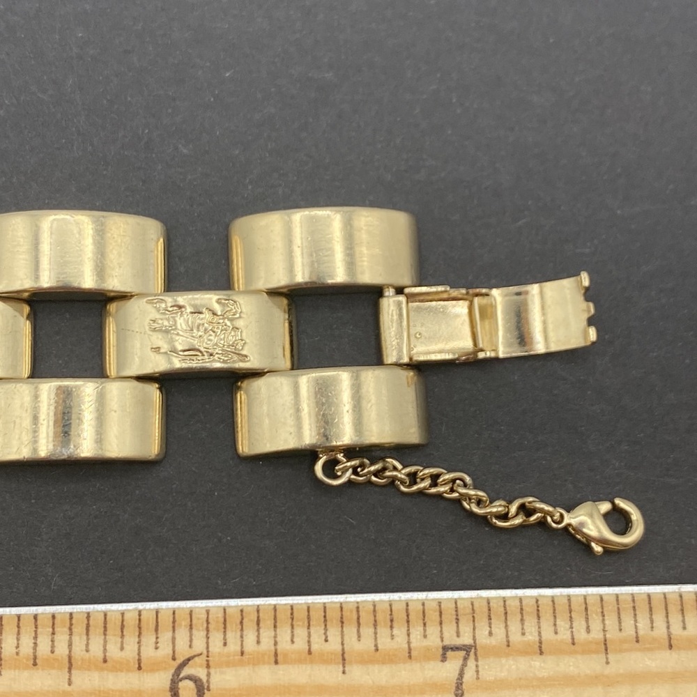 Burberry Gold Link Chain Bracelet - Picture 5 of 6